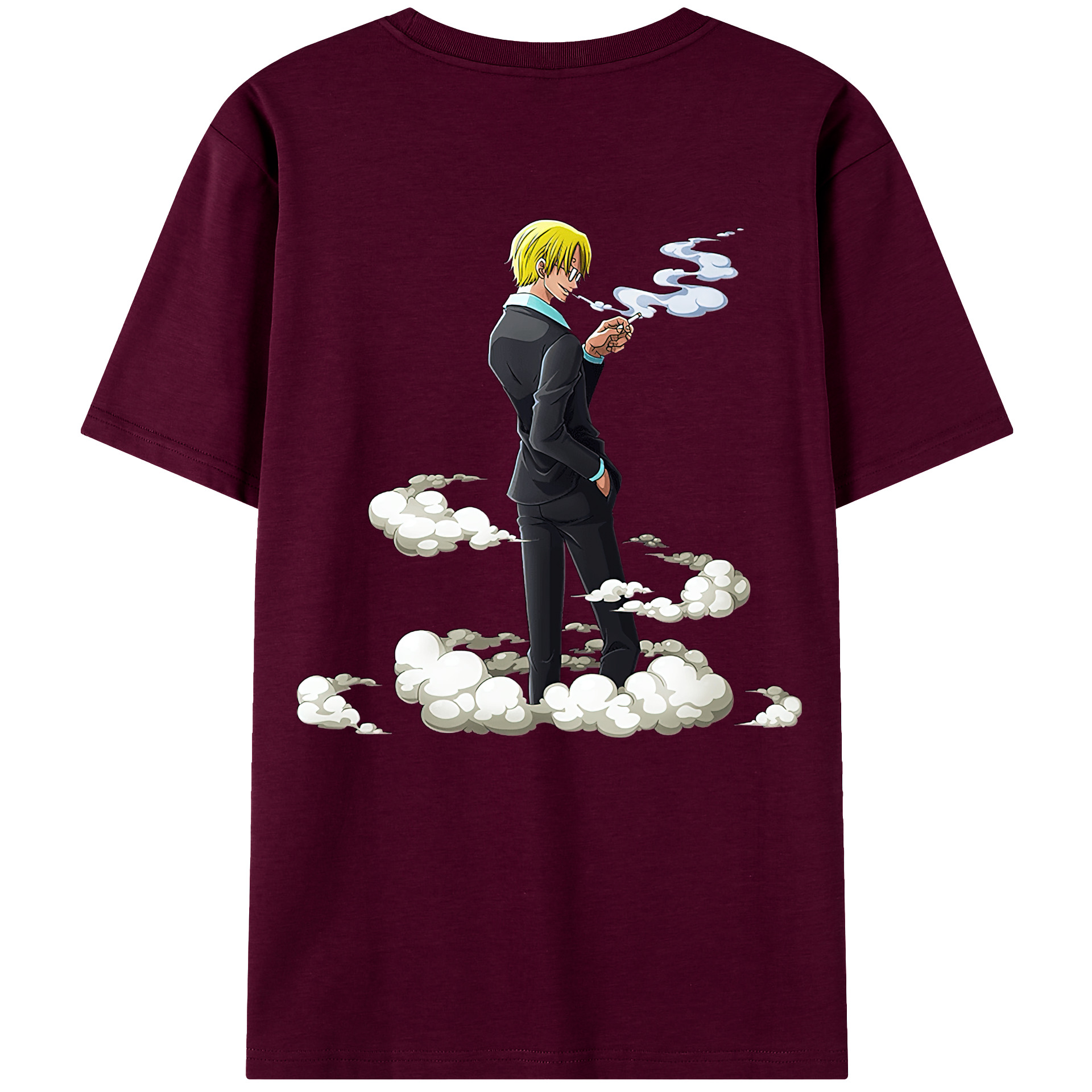 （画像用） ワンピース サンジ ONE PIECE Sanji レディース半袖Tシャツ(バックプリント)